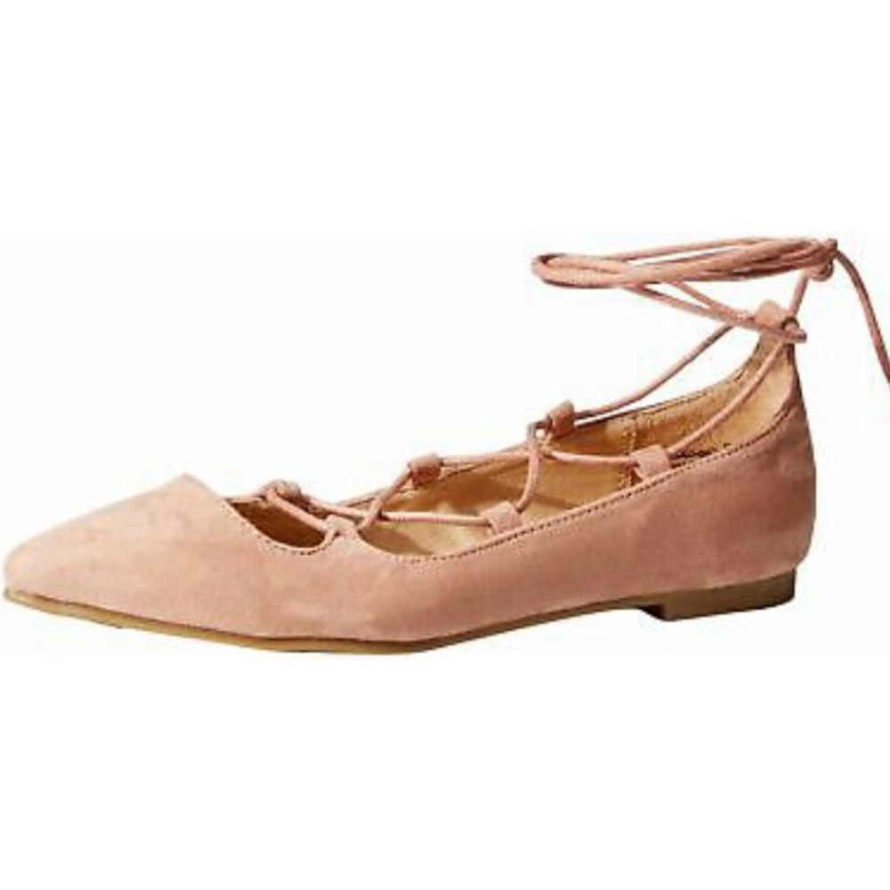 Chinese Laundry Suede Rose Flats